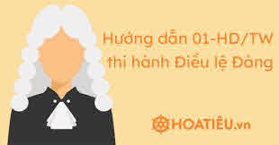 HƯỚNG DẪN SỐ 01-HD/TW