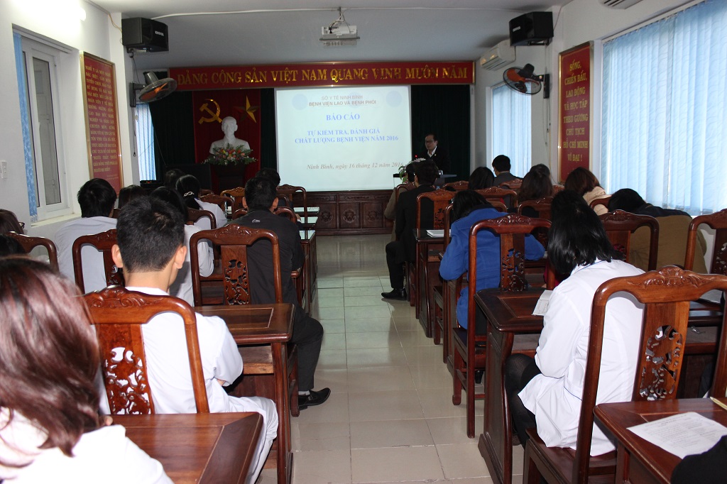 Báo cáo tự kiểm tra,đánh giá chất lượng bệnh viện năm 2016